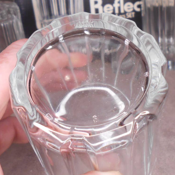 Rayware Old Fashioned 6 PC Glass Set 9.5 oz Vintage Continental Glassware Italy - Picture 6 of 12